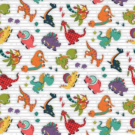 Born To Roar Light Gray Dinosaur Characters