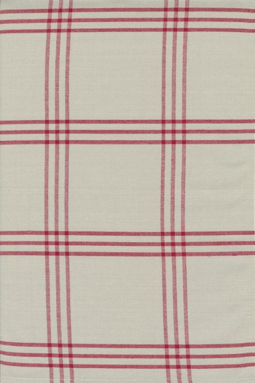 18" Enamoured Stone Red Toweling