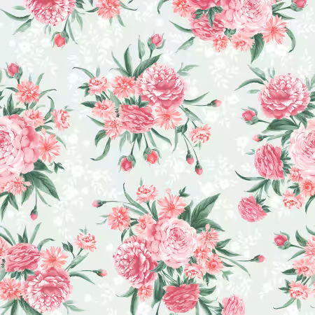 Garden Picnic Light Green Big Bouquet