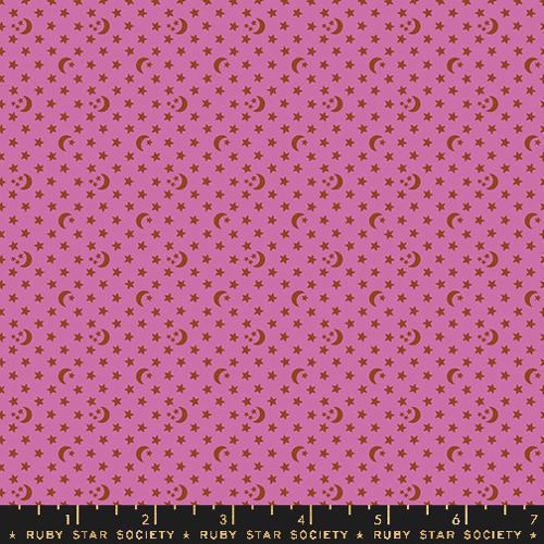 Ooh Lucky Lucky Heliotrope Moon and Stars