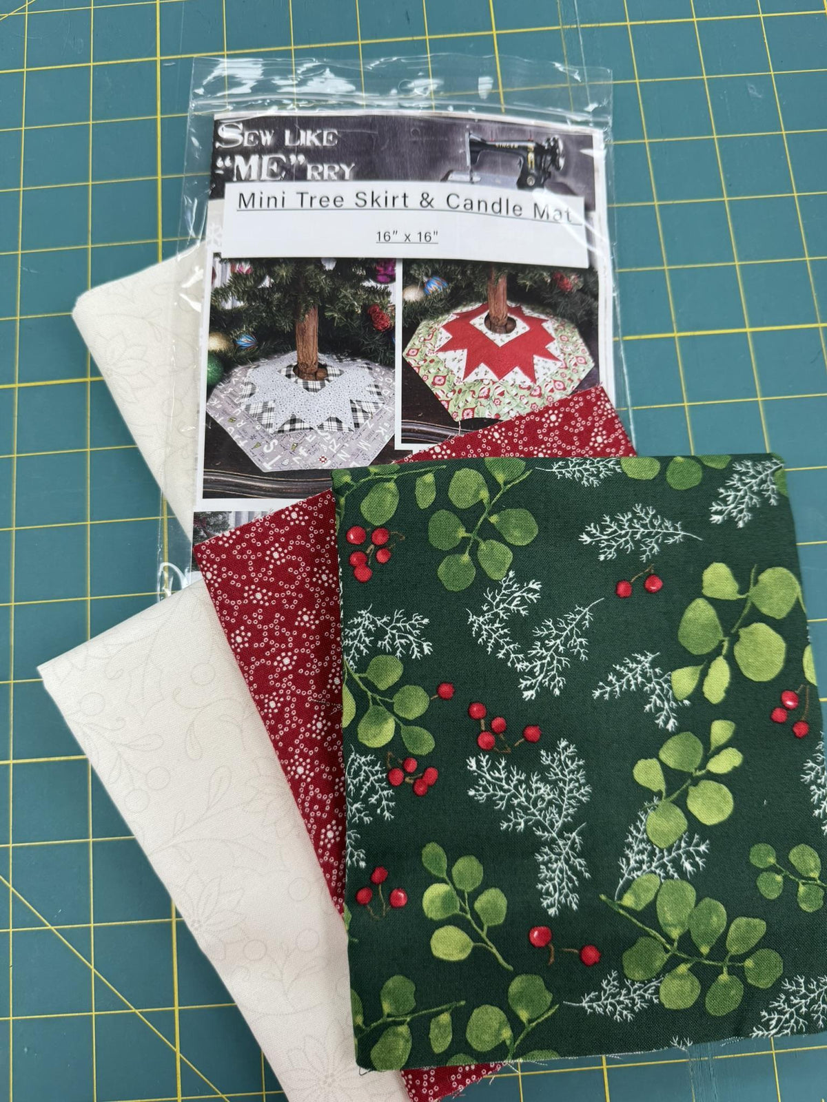Mini Tree Skirt & Candle Mat Kits