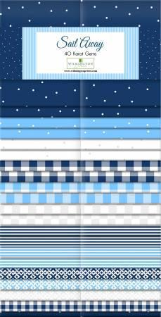 2-1/2in Strips Sail Away, 40pcs