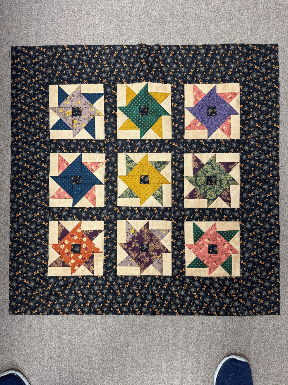 Spinning Star Wall Hanging