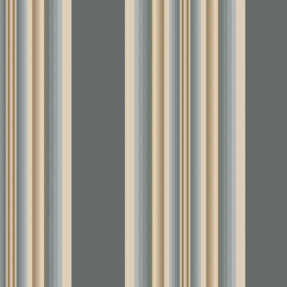 Franklin House Plate Stripe Blue