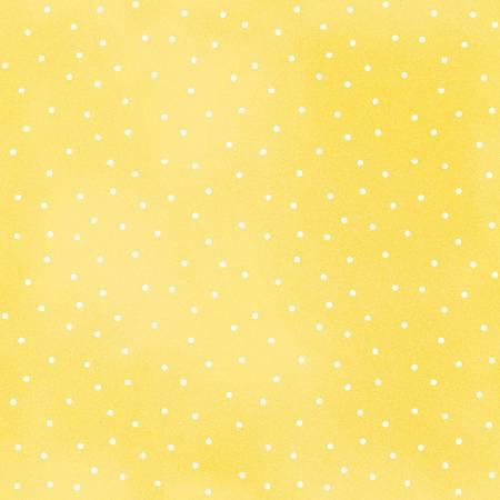 Beautiful Basics Citrus Yellow Scattered Dot