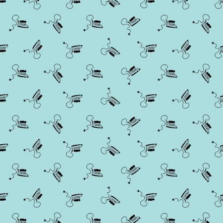 Press On Mini Irons Aqua