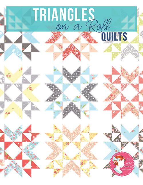 Triangles On A Roll Quilts Book