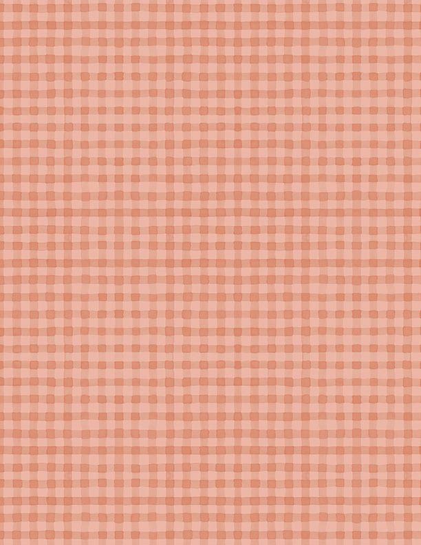 Blessed by Nature Gingham Peach