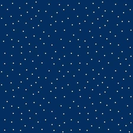 Kimberbell Basics Navy Tiny Dots