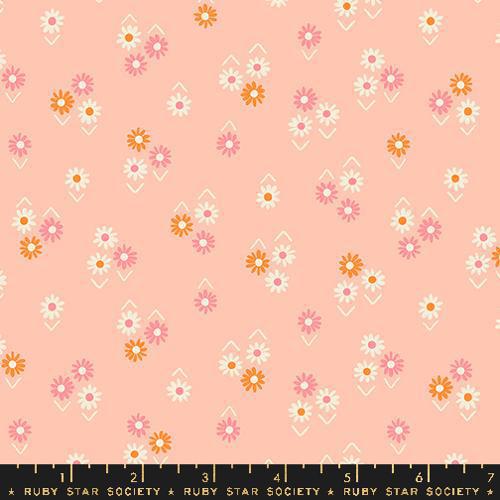 Juicy Peach Baby Flowers Ditsy