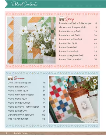 Prairie Home Quilt Book