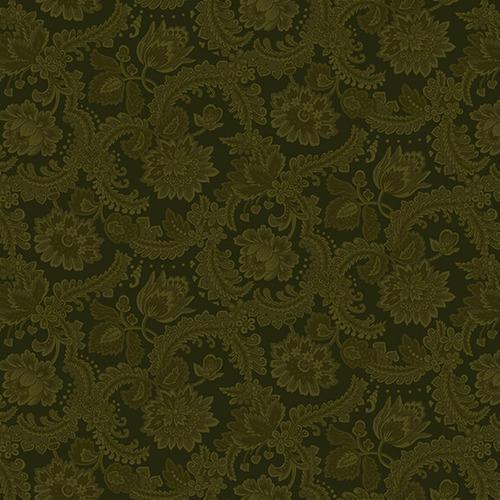 Harvest Hill Dark Green Foulard