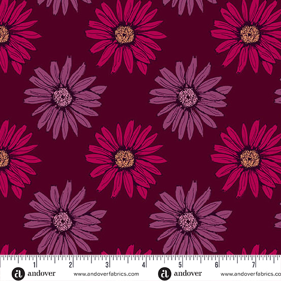 Mystic Meadow Red Big Daisy