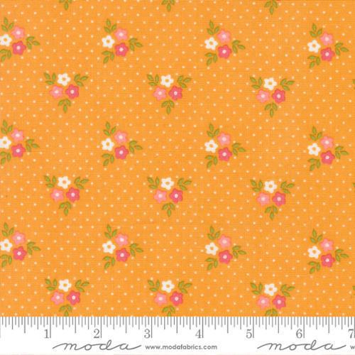 Strawberry Lemonade Apricot Bouquets Florals Dots