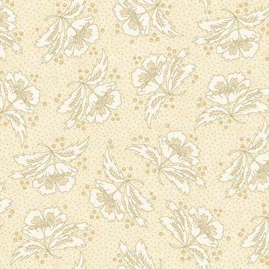 Butter Churn Basics - Cream Floral