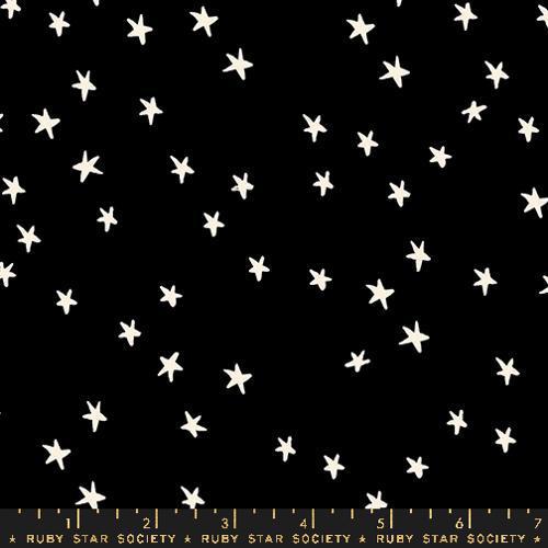 108" Starry Wideback Black