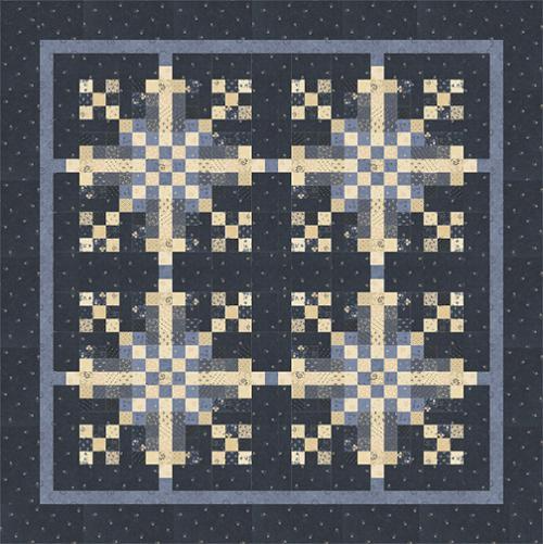 Icy Blue Quilt Pattern