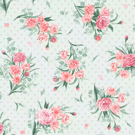 Garden Picnic Light Green Small Bouquet