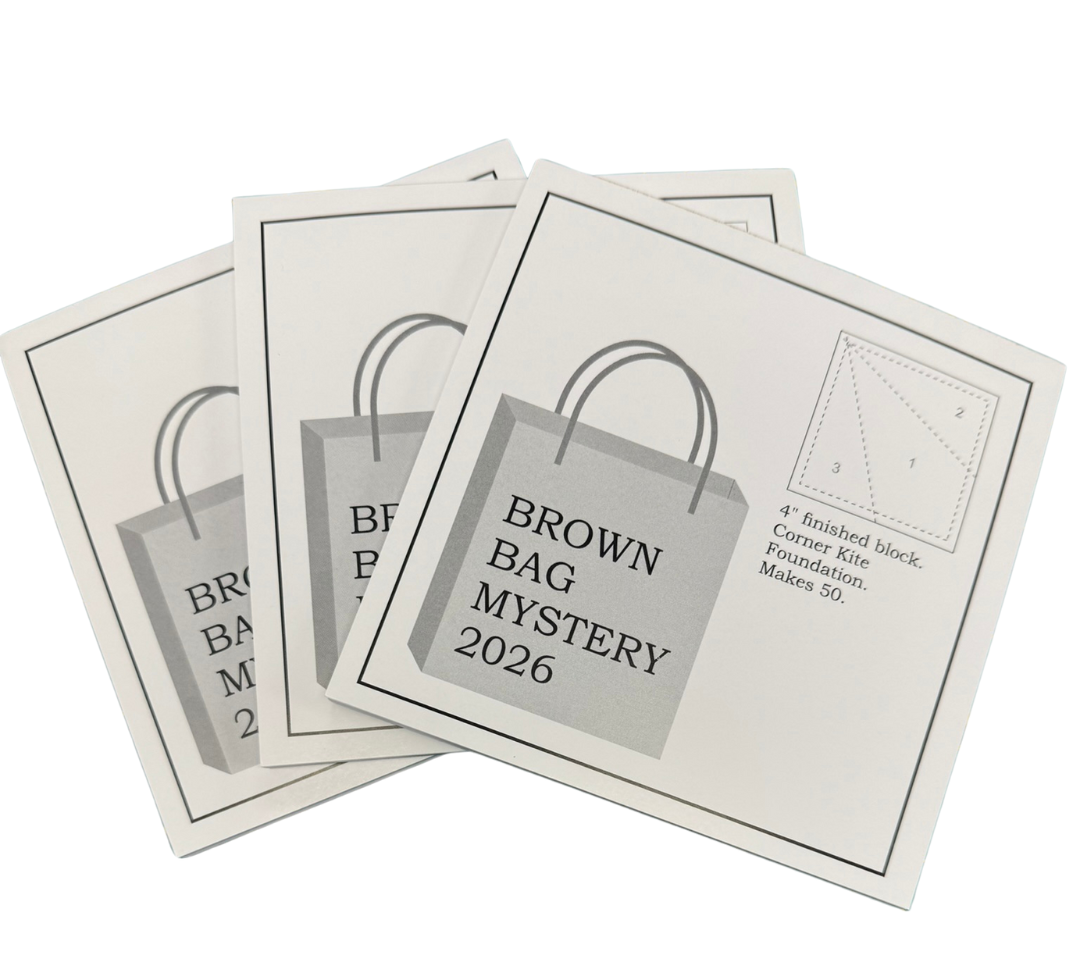 Brown Bag Mystery Foundation Paper Pad