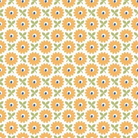 Home Town 108" Wideback Heirloom Daisy