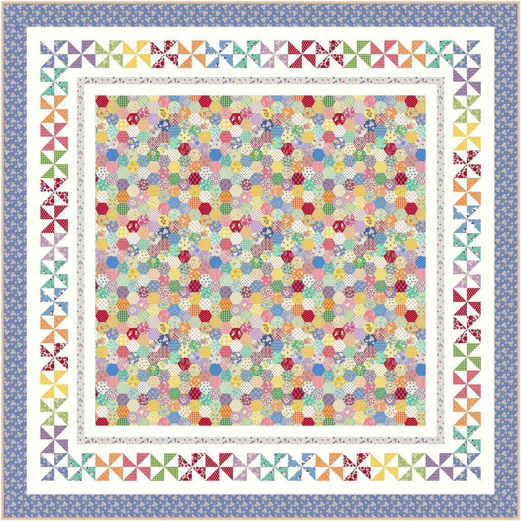 Aunt Grace Goes Scrappy Quilt Kit