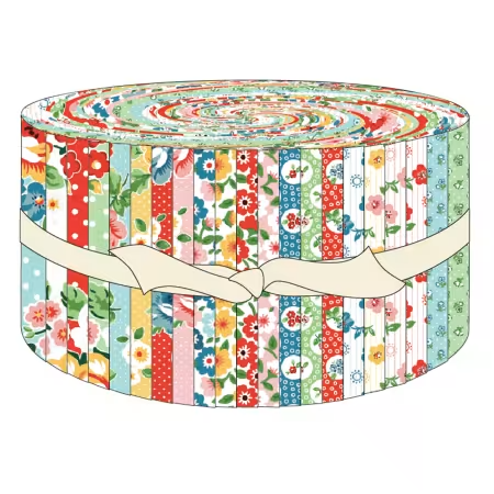 Flower Market Jelly Roll