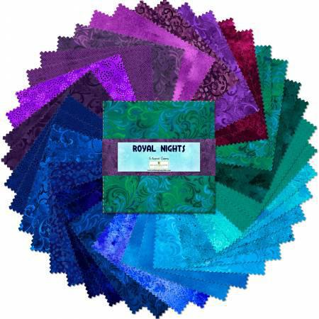 Essential Gems Royal Nights 42pcs 5in Squares