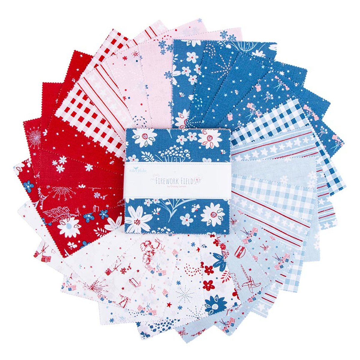 Firework Fields 5" Stacker