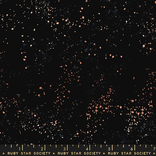 108" Speckled Wide Black