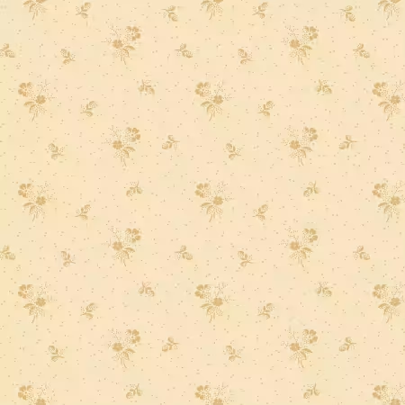 Linen Closet - Cream Tossed Flowers