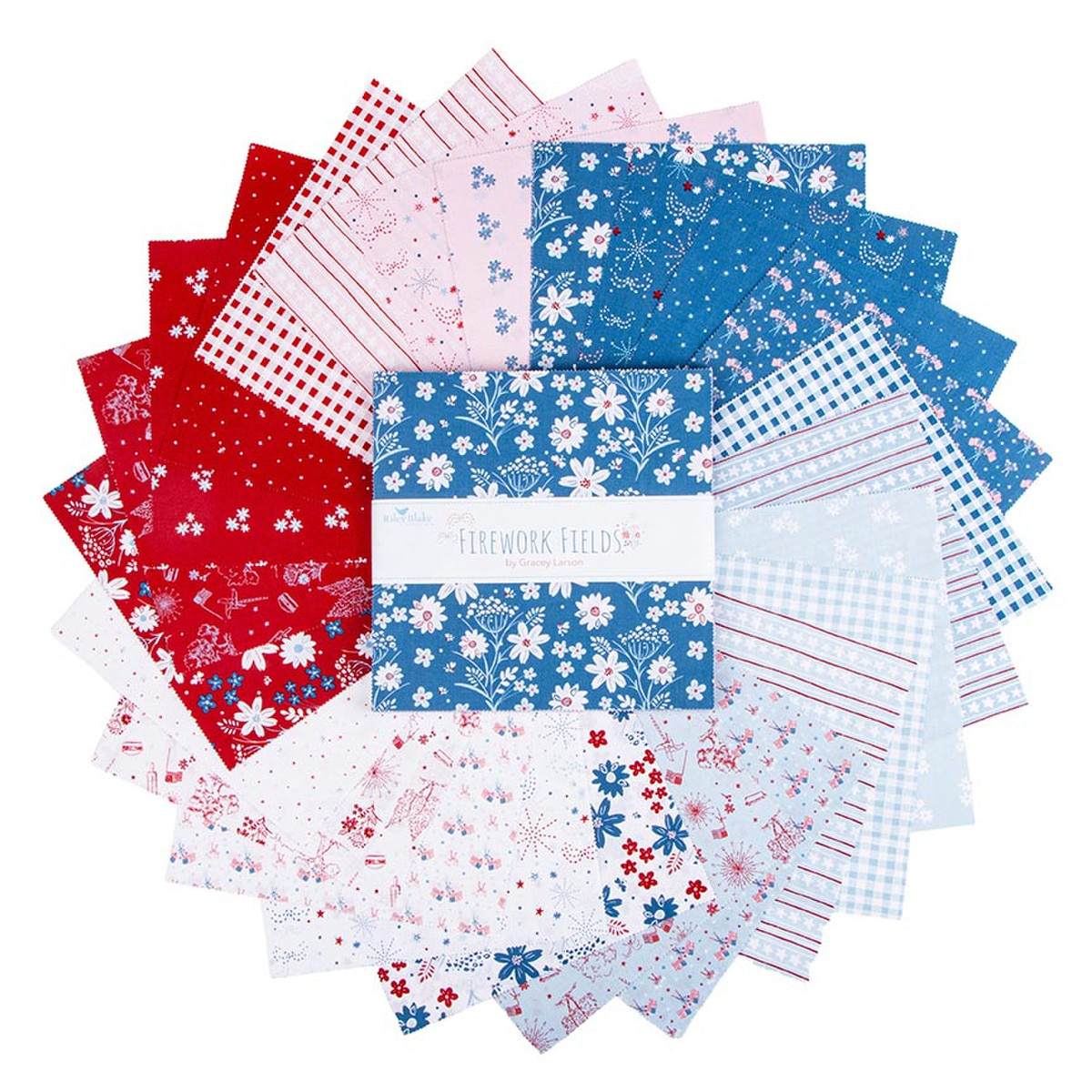 Firework Fields 10" Stacker