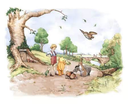 Classic Winnie - Pooh & Friends 36" Panel