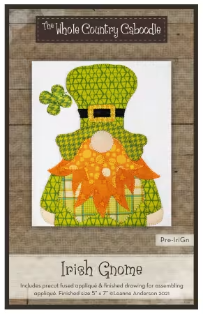Irish Gnome Mug Rug Kit