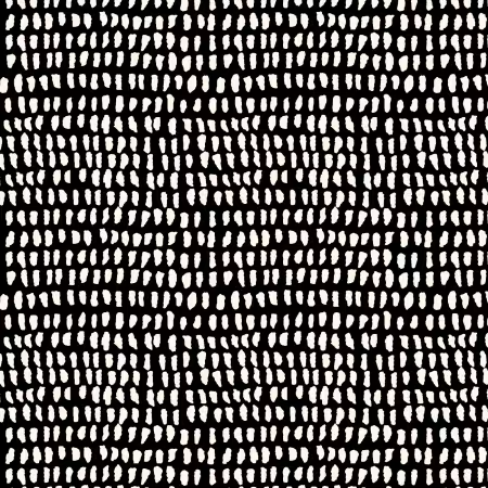 Monochrome Muse Ebony & Porcelain Dashes