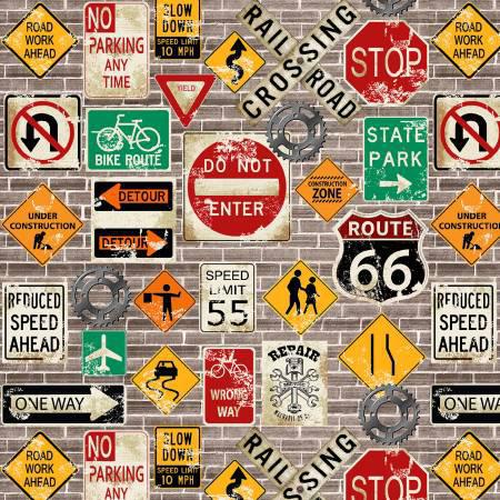 My Tools My Rules Stone Sign Tossed