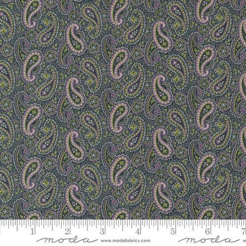 Goodnight Irene Graphite Arthurs Tie Paisley