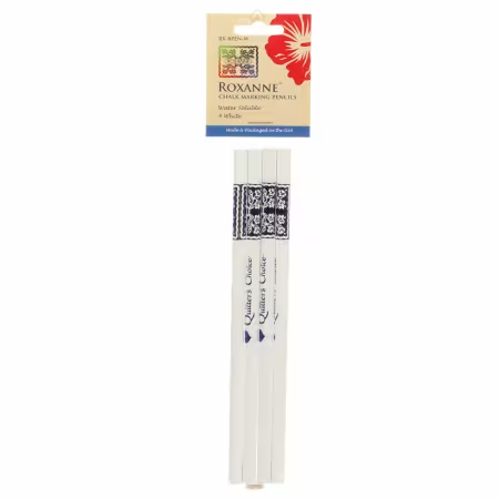 Roxanne Quilter's Choice Marking Pencils White 4ct