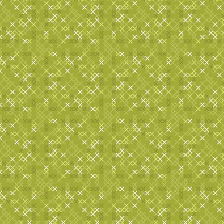 Stitch Garden Green Cross Stitch Texture