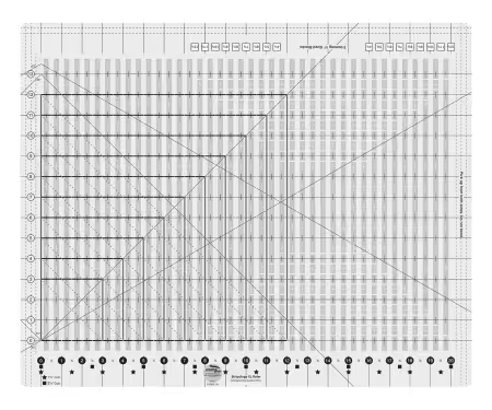Creative Grids Quilt Ruler Stripology XL