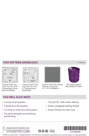 Trim the Tree Quilt Pattern