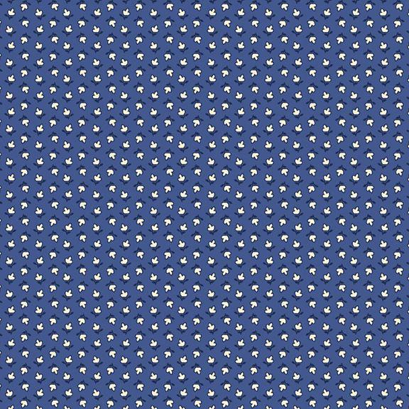 Aunt Grace Triple Petal Navy