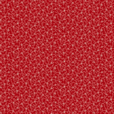 Frosty & Forest Friends - Red Rambling Dots