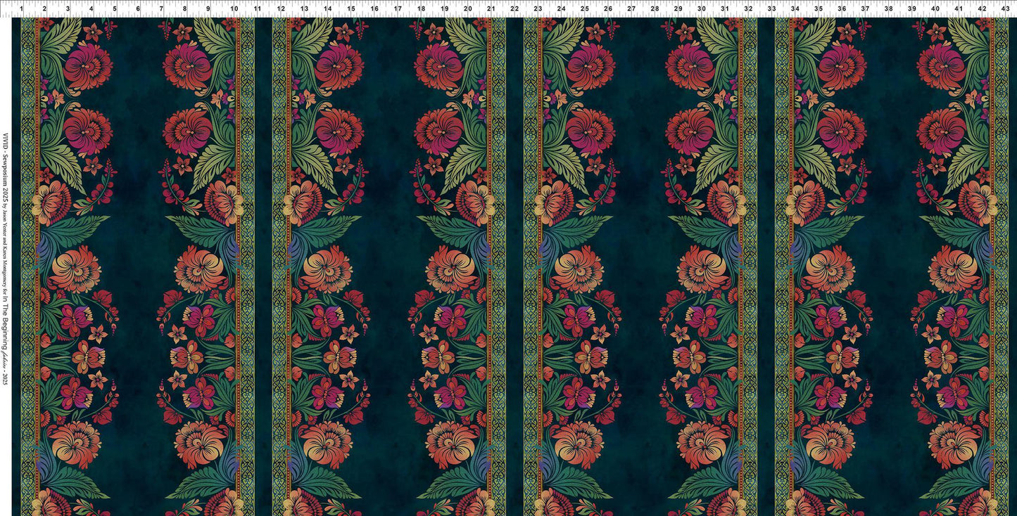 Sewposium Exclusive Vivid - Border Stripe Spice