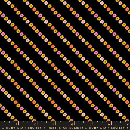 Ooh Lucky Lucky Black Garland Stripes