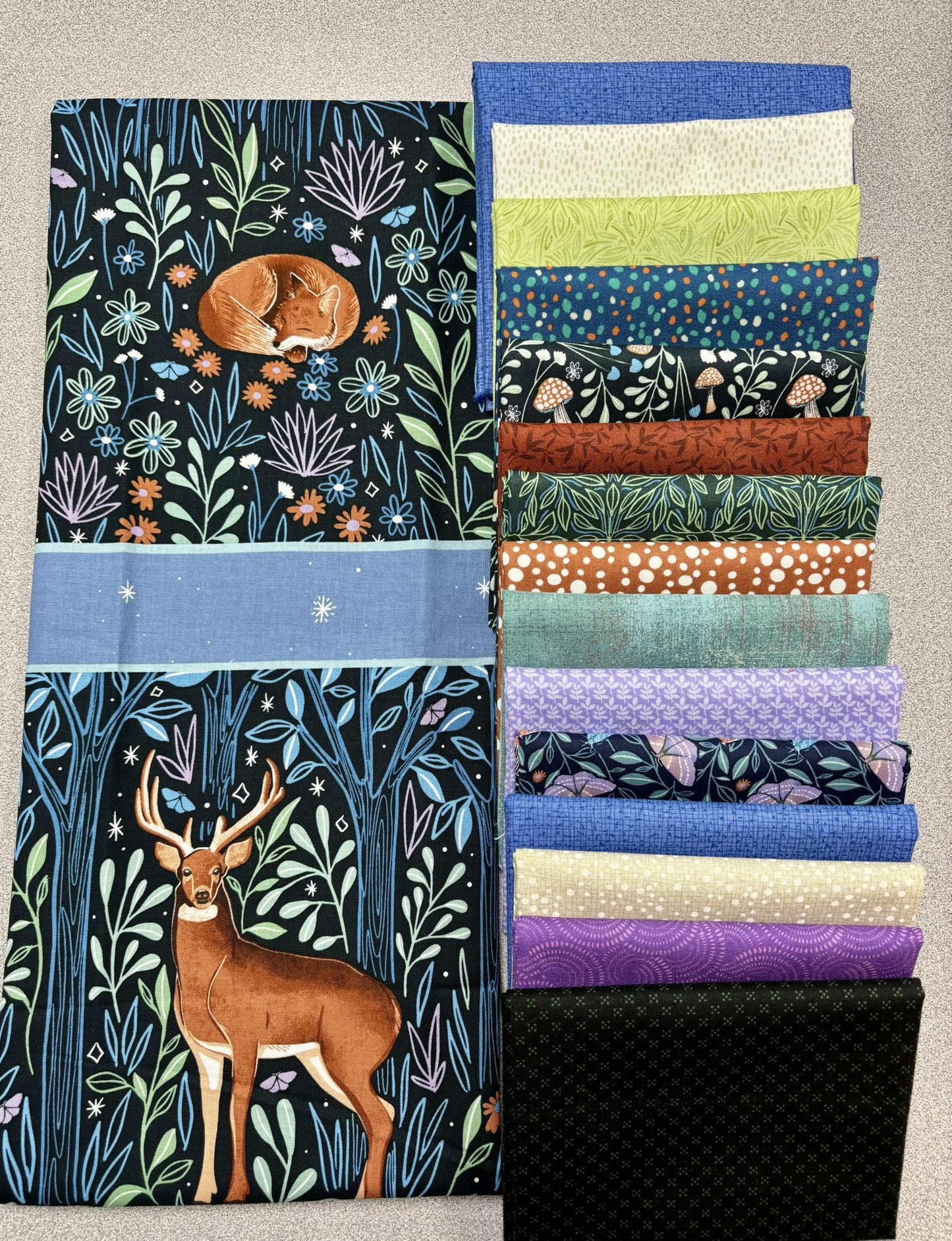 Panel Study Featuring Woodland Magic