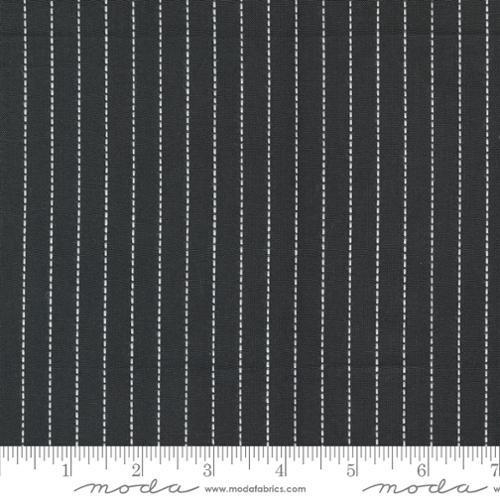 Panache Wovens Black White Stripes