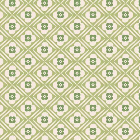 Prairie Home Plaid Hugs Lettuce 108" Wide Back