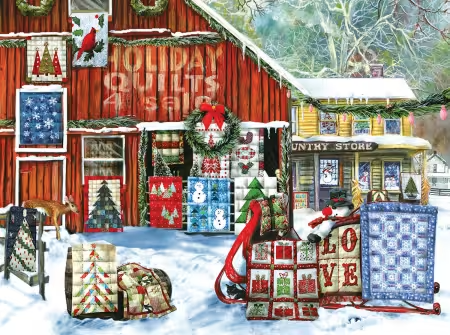Day 9 - Holiday Quilts Puzzle 1000pc
