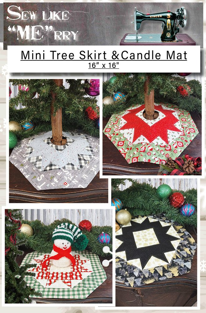 SEW Like ME: Mini Tree Skirt & Candle Mat