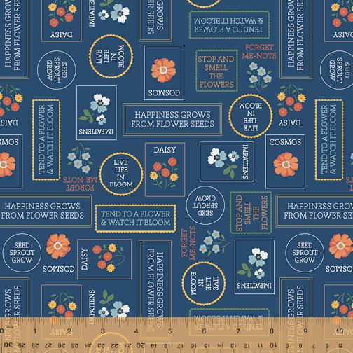 Forget-Me-Not Navy Stamps